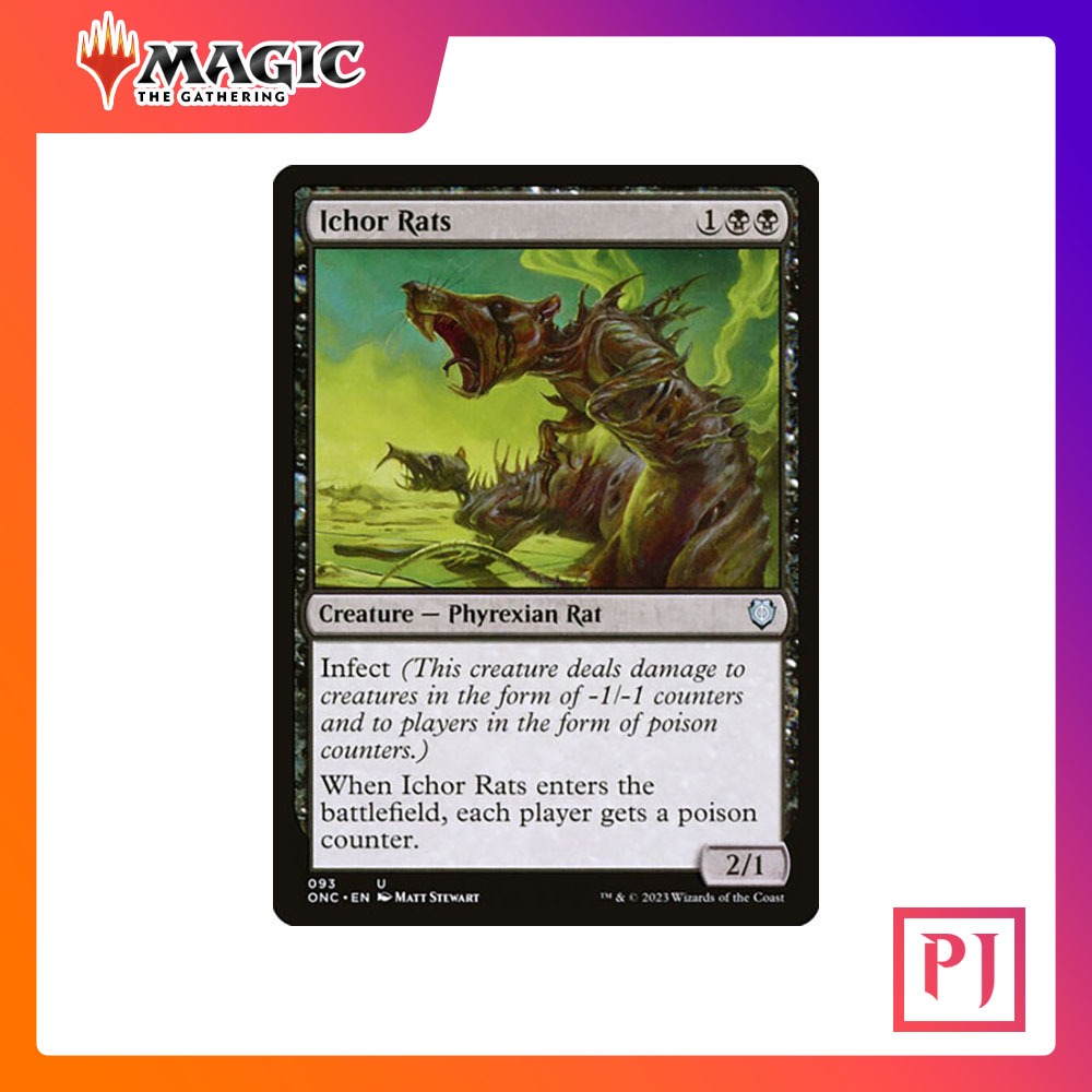 [MTG] Ichor Rats [ONC] [BLACK] [UNCOM] [NORMAL] [ENG] (Magic Card/Magic ...