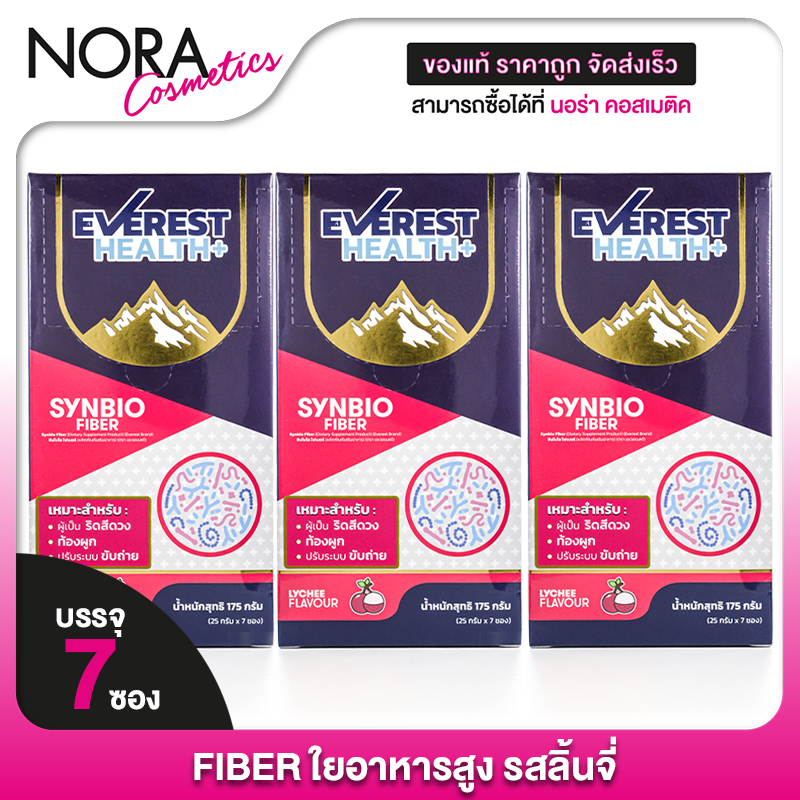 [3 Boxes] Everest Health+ Synbio Fibre Health Plus Contains Dietary ...