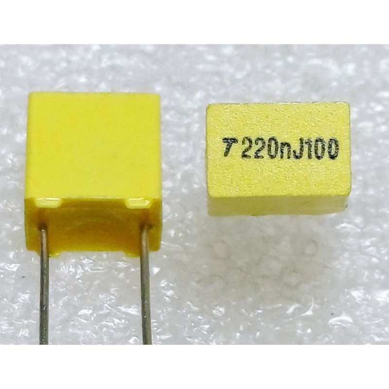 220NF 250V (0.22UF-250V) Polyester Kondansatör (15mm) - PILKOR