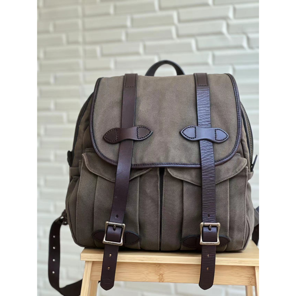 Filson Used Bags Model 70262 Rucksack Backpack Otter Green Shopee