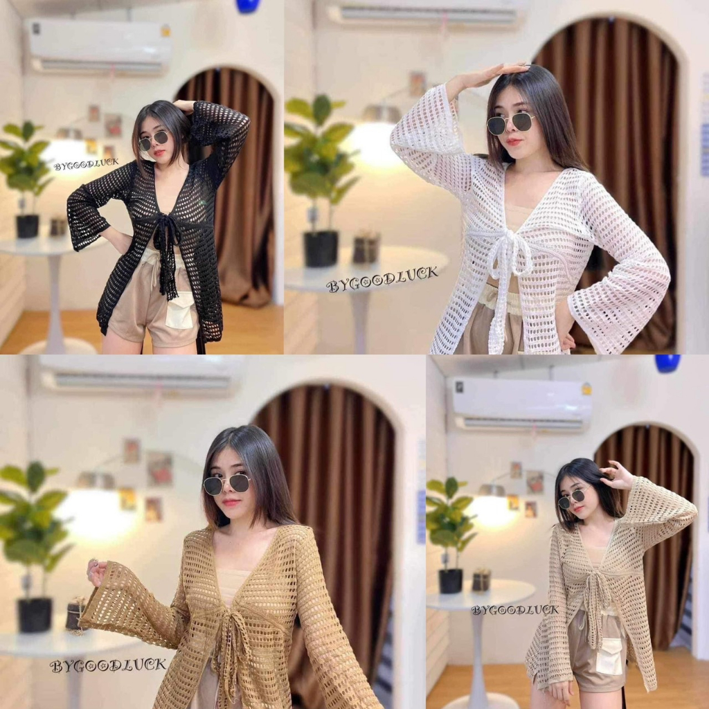Mesh Robe With Free Tie Detail. | Shopee Malaysia
