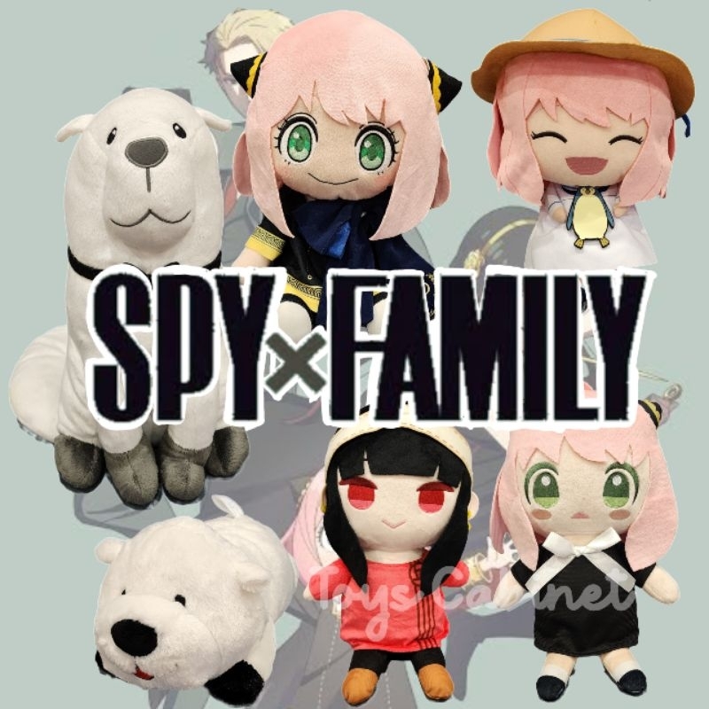 Anya Forger Doll Yor Loyid Loid And Bond Dog From Spy x Family Imported ...