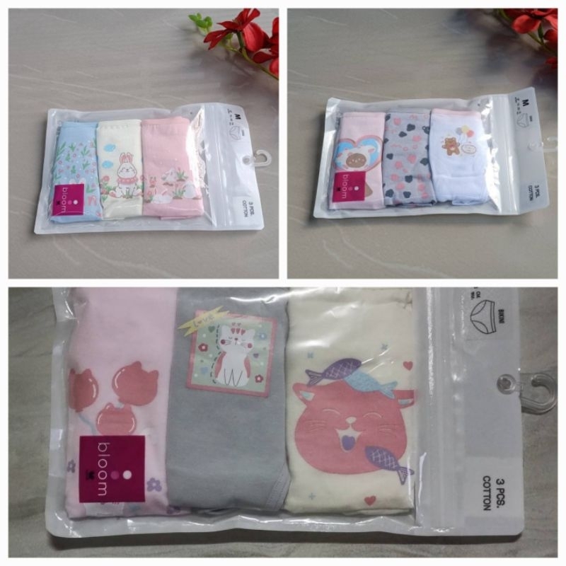 wacoal Panties Pack Bikini Style Shopee Malaysia