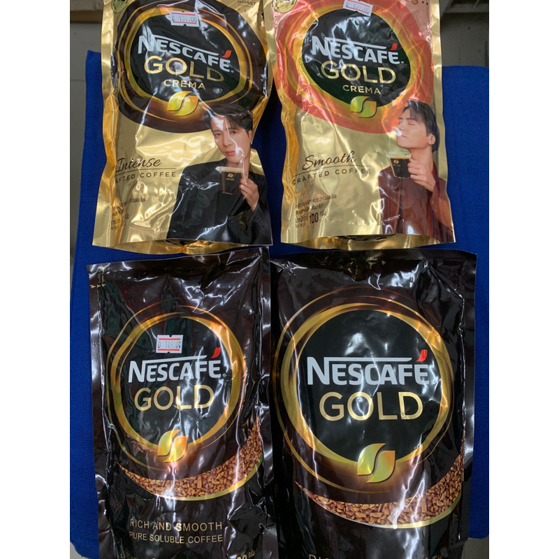 Nescafe Gold Instant Coffee Powder Size 100/180 G. Original/Crema