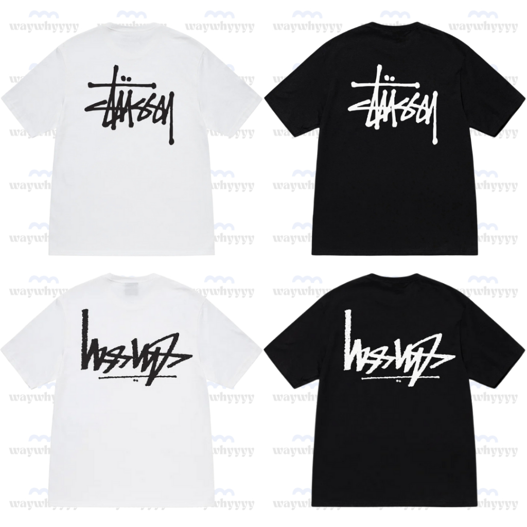 Stussy Basic tee & Flipped T-Shirt | Shopee Malaysia