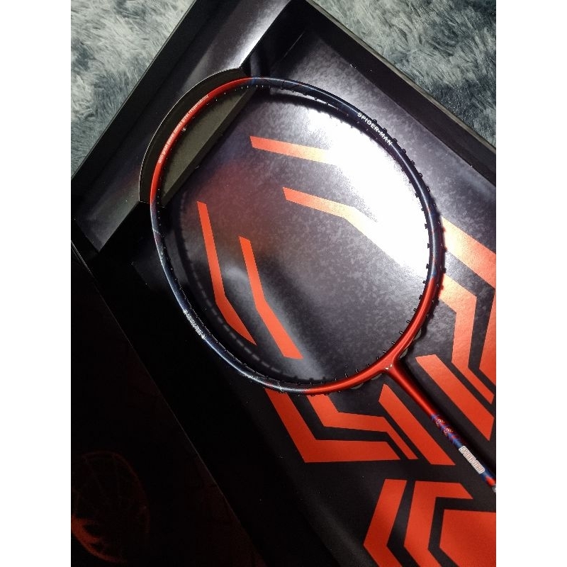 VICTOR Badminton Racket SPIDER MAN Model (Box set) | Shopee Malaysia