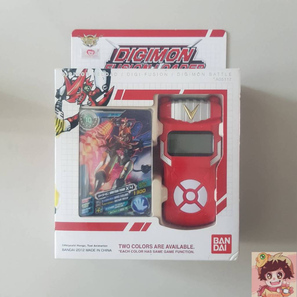 Digimon Xros Wars-Fusion Loader Heart Side Red VER.[BANDAI]Digimon ...