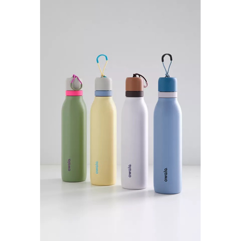 Borraccia Termica Owala FreeSip In Acciaio Inox, 24 Oz, Colore Captain Marvel, Con Cannuccia