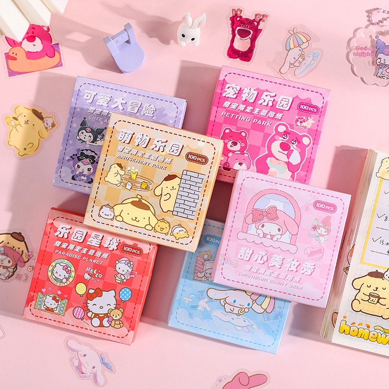 SANRIO Cartoon Kuromi Cinnamoroll My Melody Hello Kittys Assorted ...