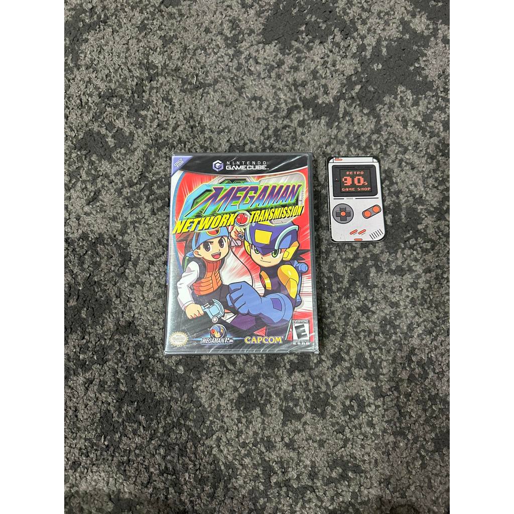 Capcom Game Disc GameCube Mega Man Network Transmission (Sealed)/Japan ...