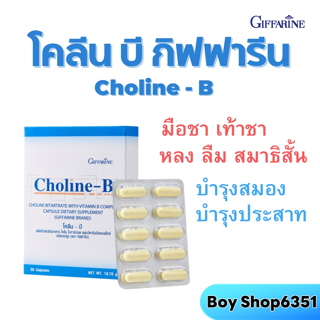 CholineB Giffarine Vitamin B Complex Shopee Malaysia