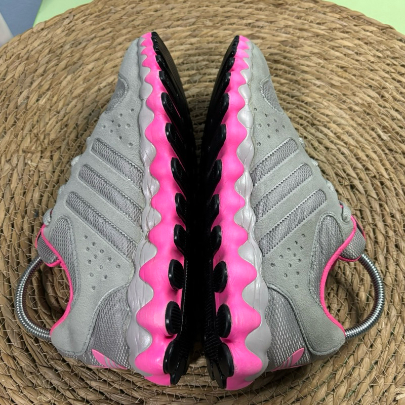 Adidas MEGA SOFTCELL RL Shoes Grey Pink Size 40 Length 25cmsecond Hand Second Shopee Malaysia