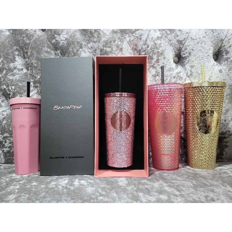 Self Press Buy From Shopee!! Starbucks x BLACKPINK/Gold Bling/Halloween ...