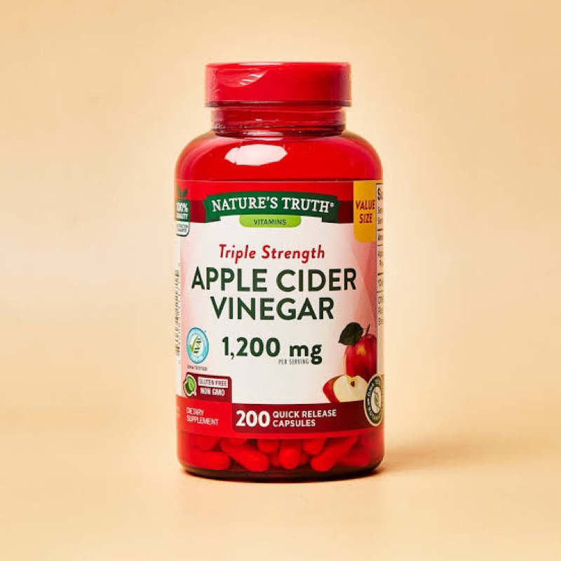 Nature's Truth Apple Cider Vinegar 1200 Mg.fast Absorption Capsule