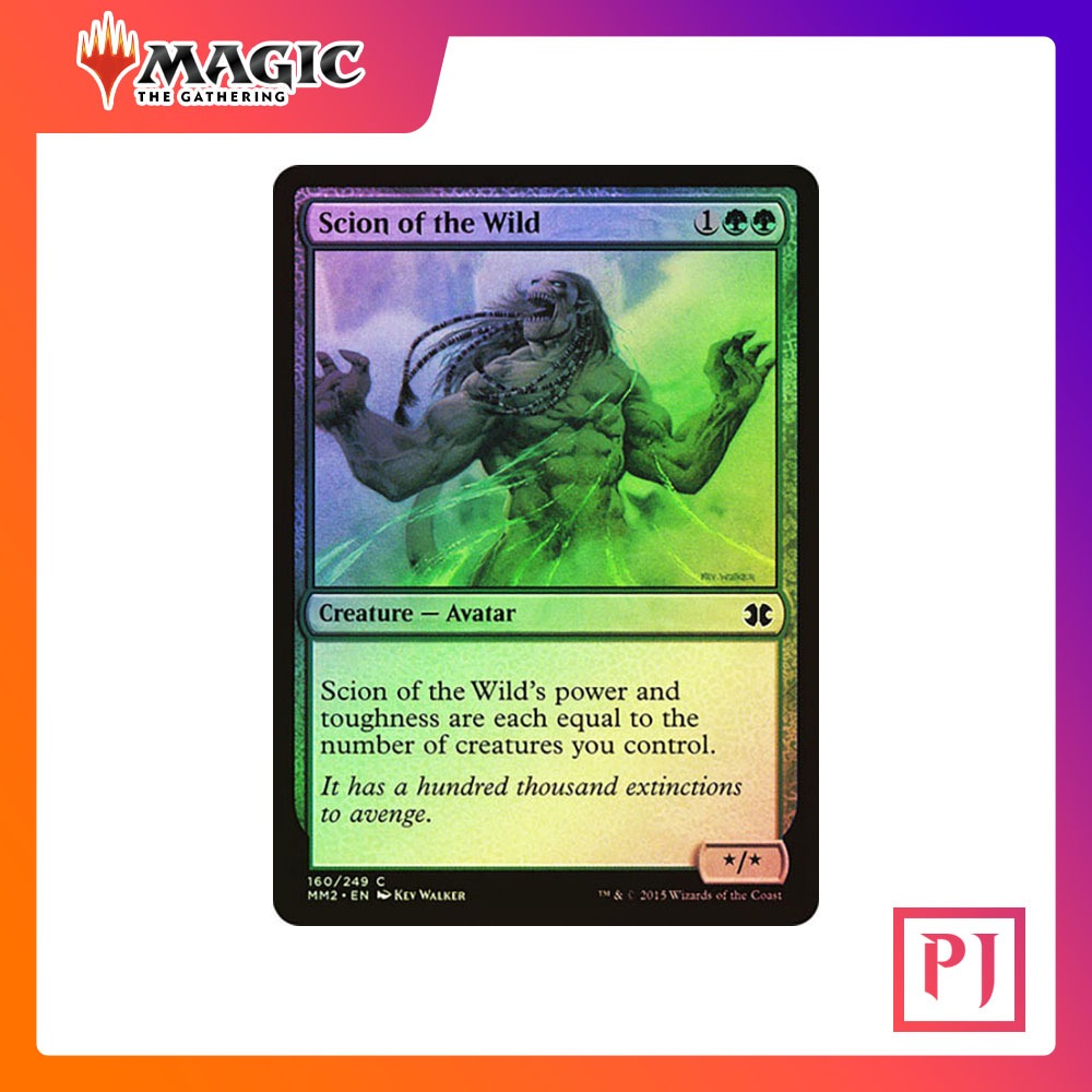[MTG] Scion of the Wild [MM2] [GREEN] [FOIL] [ENG] (Magic Card