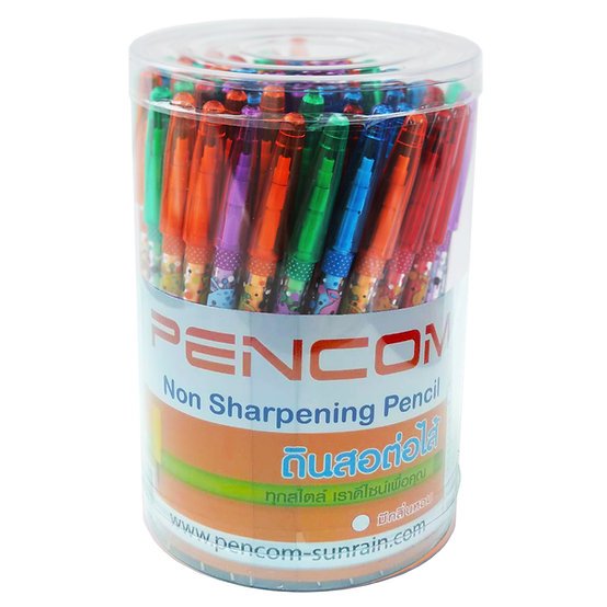 PENCOM CYL4 Pencil Per Lead Long Handle (1x72pcs) | Shopee Malaysia