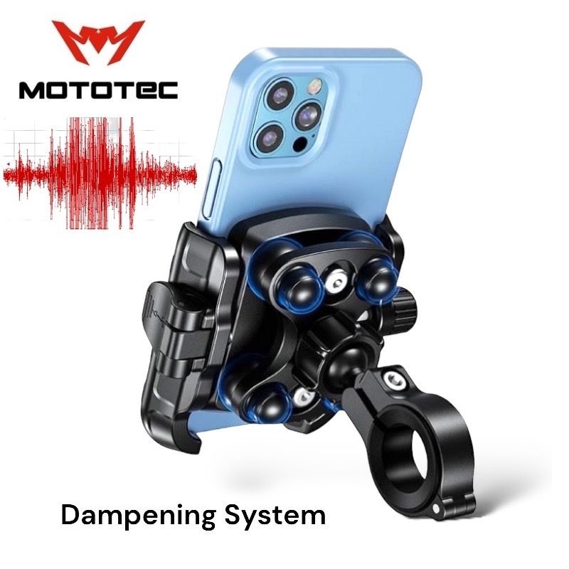 {Live Reduced Force}MOTOTEC MTQD01 PLUS Dampening System Hand Grip For Motorbike Quick Release