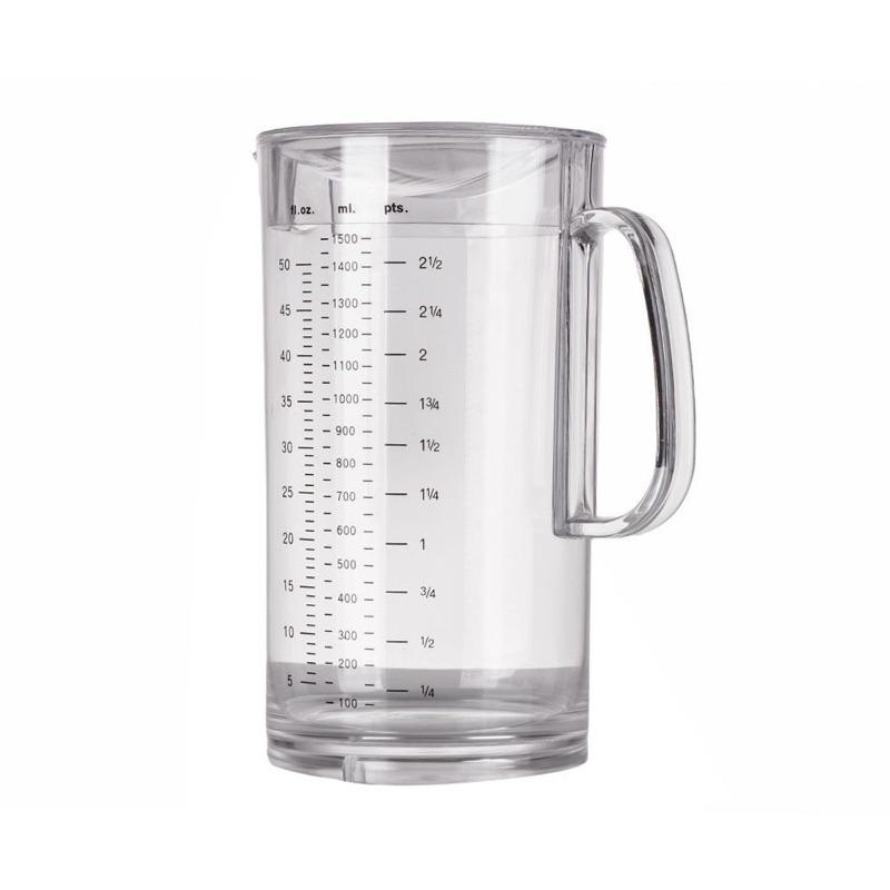 Acrylic Transparent Measuring Jug With Scale Water Volume Heat ...