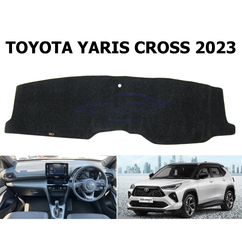 (1pc) Front Console Mat Toyota Yaris Cross 2023 2024 Carpet Car Dashboard Shopee Malaysia