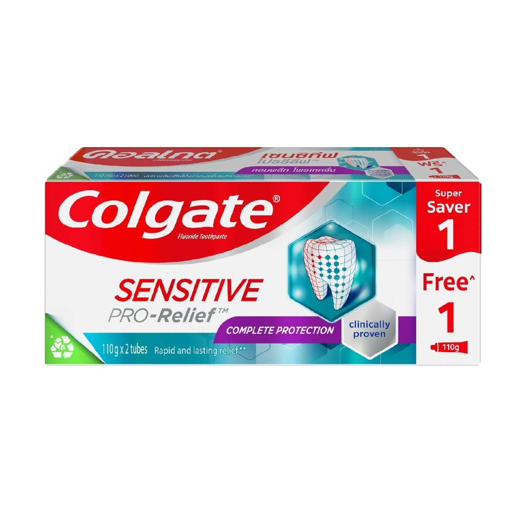 Colgate Sensitive Pro Protection Toothpaste 110 g × 2 (Twin Pack ...