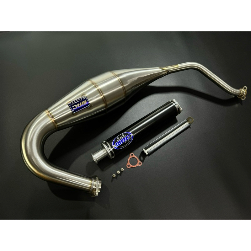 KR 150 Formula Pipe Racing Black End Straight Stopper | Shopee Malaysia