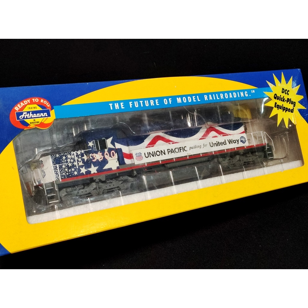 train Model HO Scale Locomotive Drag Kato SD40-2 Union Pacific United ...