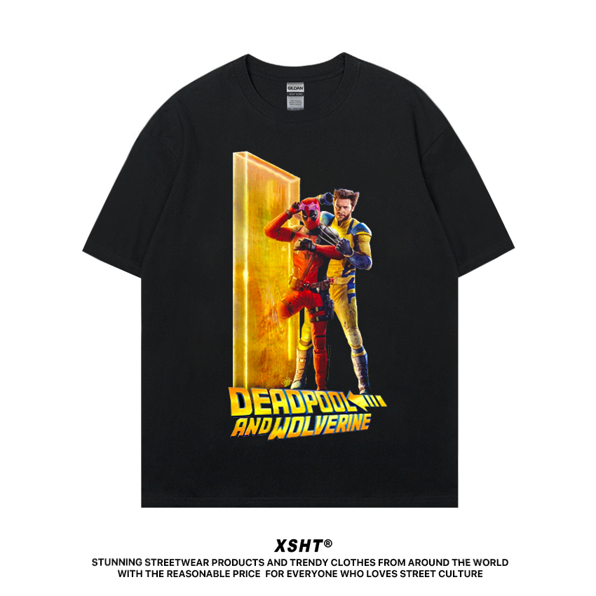 Deadpool & Wolverine 2024 Tee ShirtBlack (Black) by XSHT Shopee Malaysia