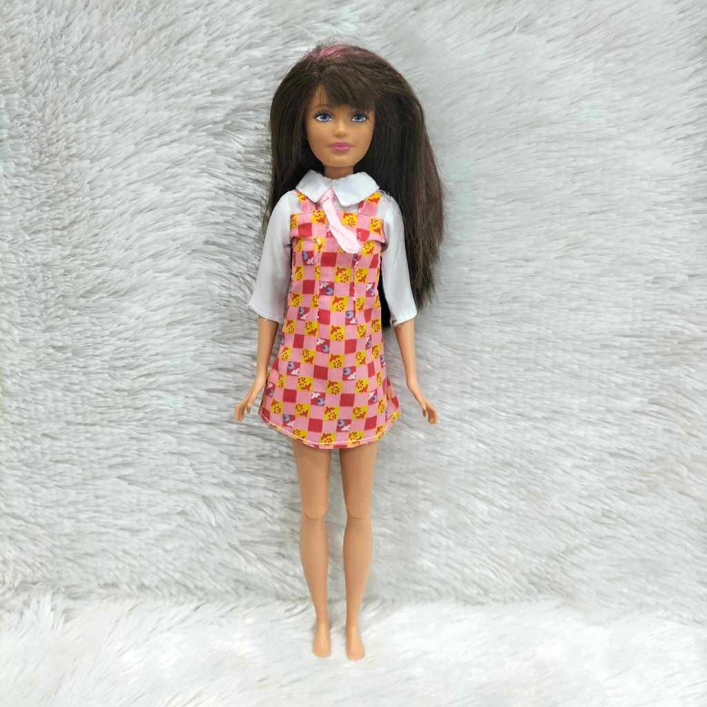 Second Hand Barbie Set 1 Doll Real Mattel Hand. Shopee Malaysia