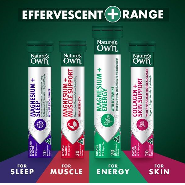 Nature's Own Drinkable Vitamins Health Supplement Drinking 20 Tablets