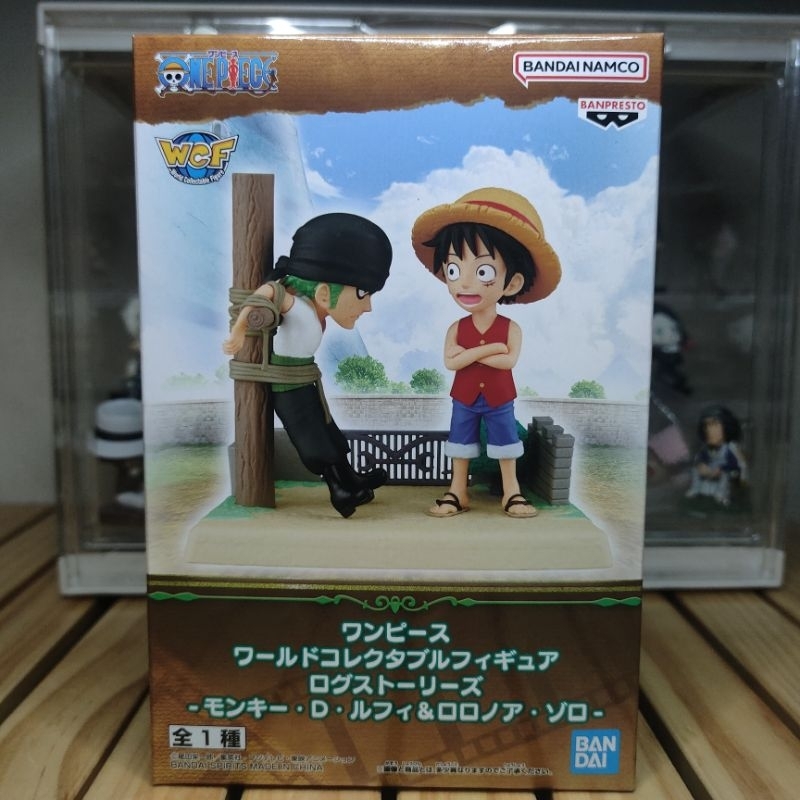 One piece-World Collectable Figure Log Stories Monkey D. Luffy ...