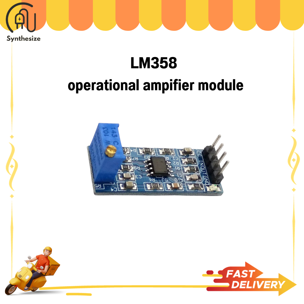 LM358 Operational Amplifier Module | Shopee Malaysia