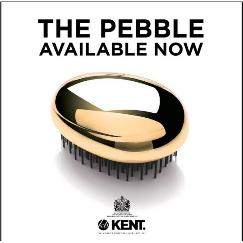 KENT Pebble Detangling Brush A Cute Portable Comb From England ...