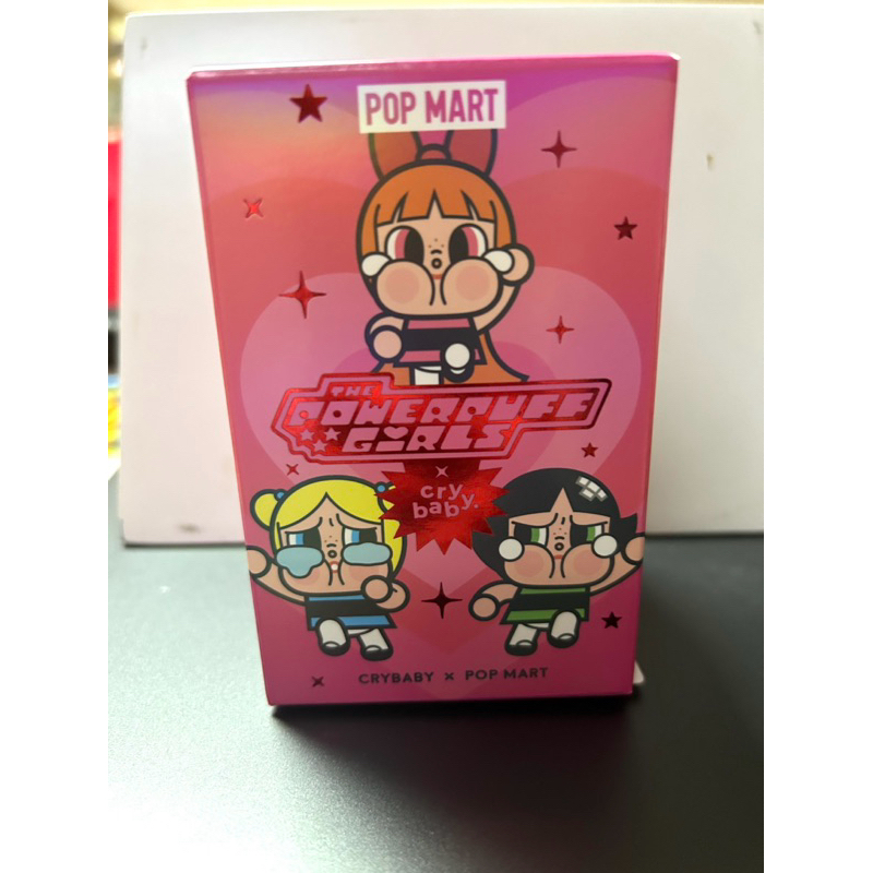 Popmart crybaby x powerpuff Girls Random Box Identify Designs | Shopee ...