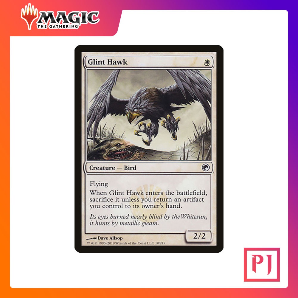 [MTG] Glint Hawk [SOM] [WHITE] [COMMON] [NORMAL] [ENG] (Magic Card ...