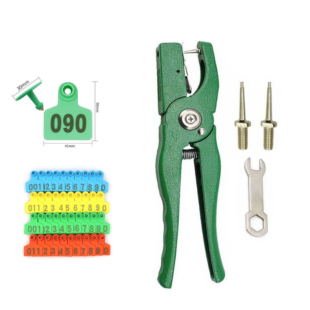 Ear Tag Labeling Pliers Animal Livestock Cattle Installation Tool Goat ...