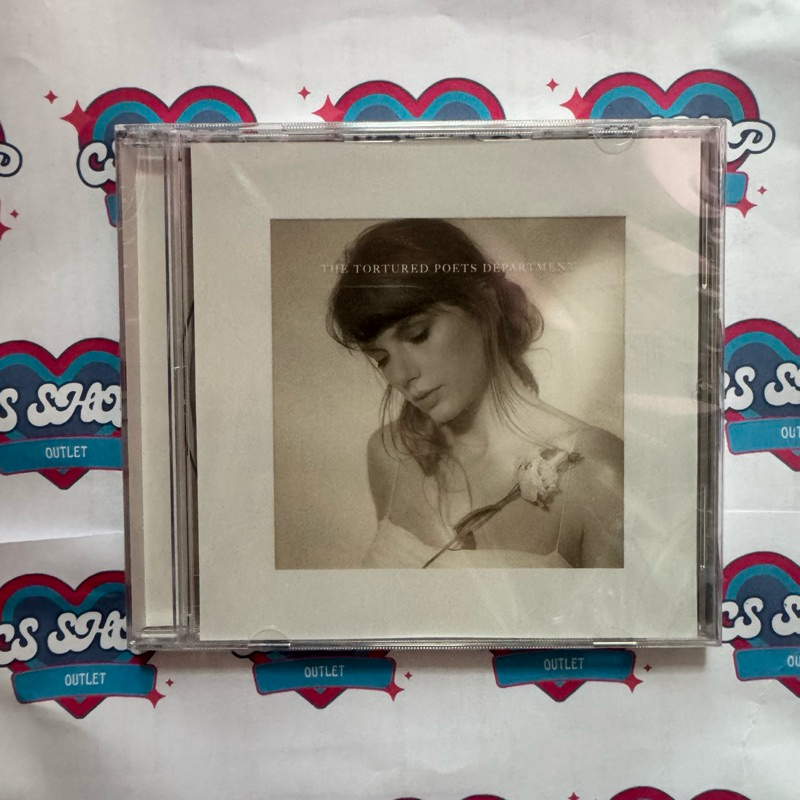 Taylor Swift-The Tortured Poets Department CD + Bonus Track "But Daddy ...