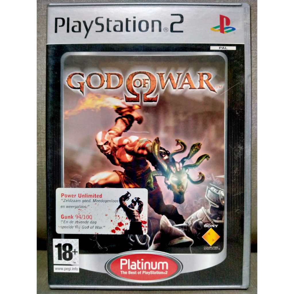 PS2 God of War PS2 PAL (ENG) For Collectible | Shopee Malaysia