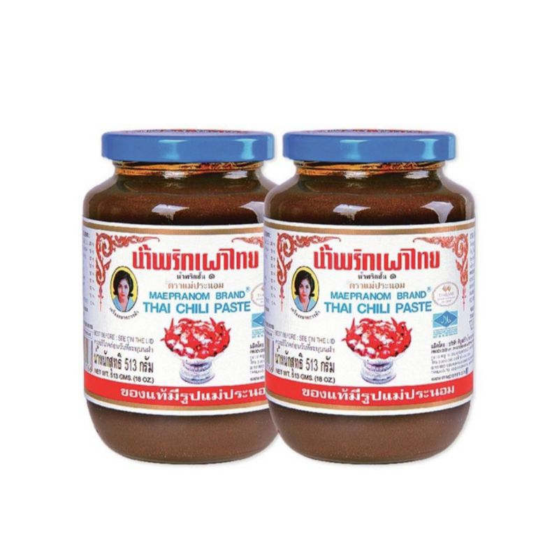 Mae Pranom Thai Tom Yum Paste 513g X2 Jar Chili Shopee Malaysia