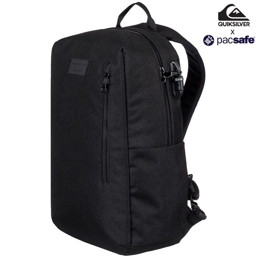 QUIKSILVER X PACSAFE 25L Anti-Theft Laptop Backpack Limited Edition ...