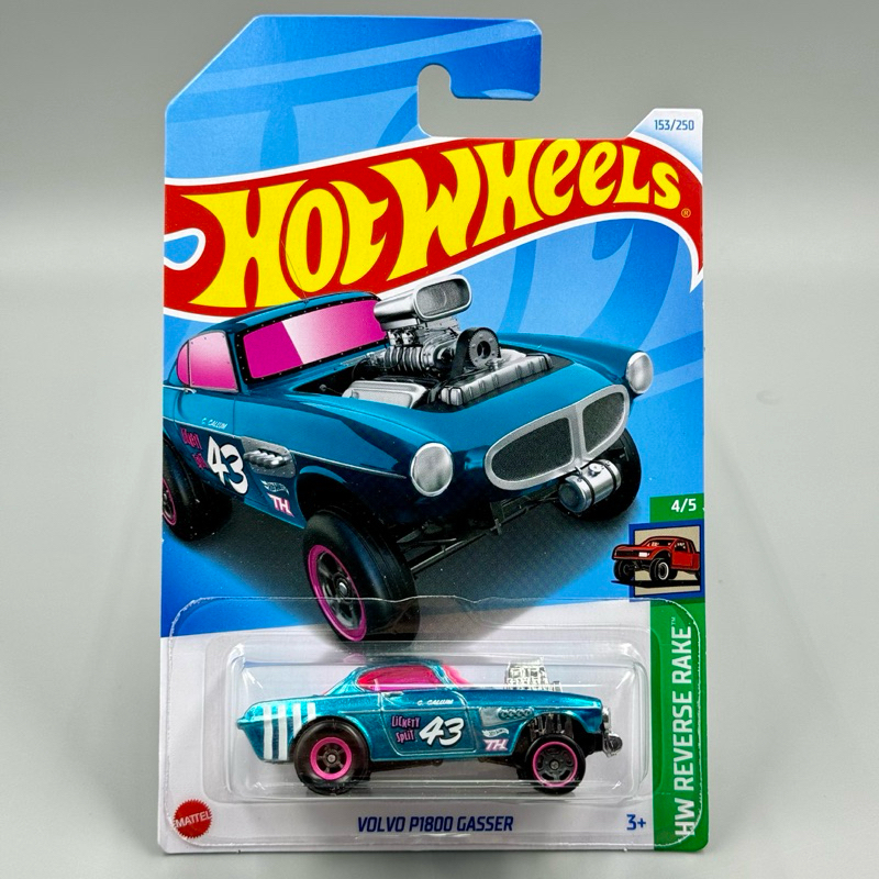 Hotwheels STH | Volvo P1800 Gasser Super Treasure Hunt (H 2024) 1:64 ...