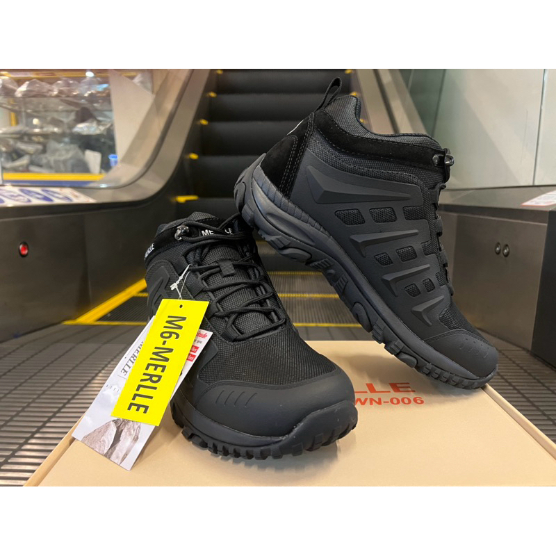 M6-MERLLE BLACK Shoes Training Work Wear Exercise | Shopee Malaysia