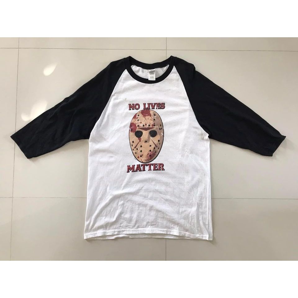 Used Shirt Jason Friday 13 M 19/27.5 There Is A Single Point Stain As ...