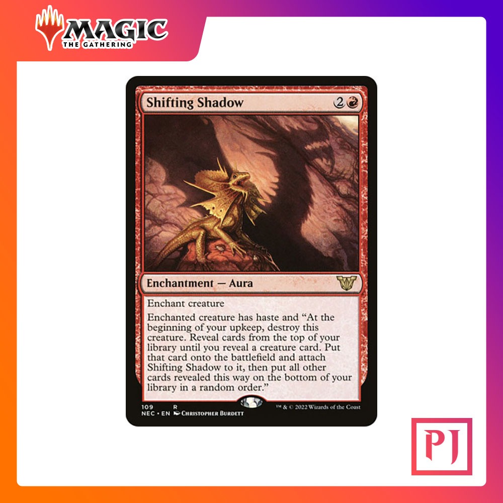 [MTG] Shifting Shadow [NEC] [RED] [RARE] [NORMAL] [ENG] (Magic Card ...