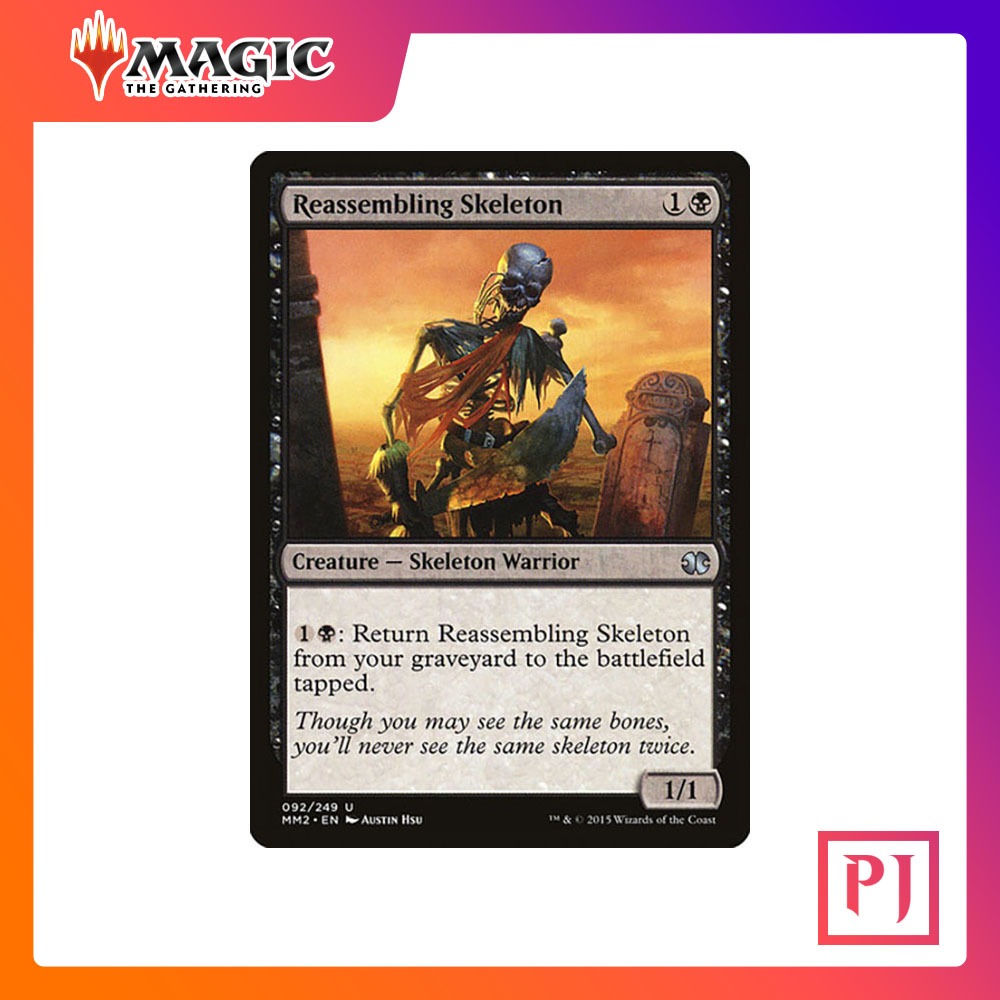 [MTG] Reassembling Skeleton [MM2] [BLACK] [UNCOM] [NORMAL] [ENG] (Magic ...