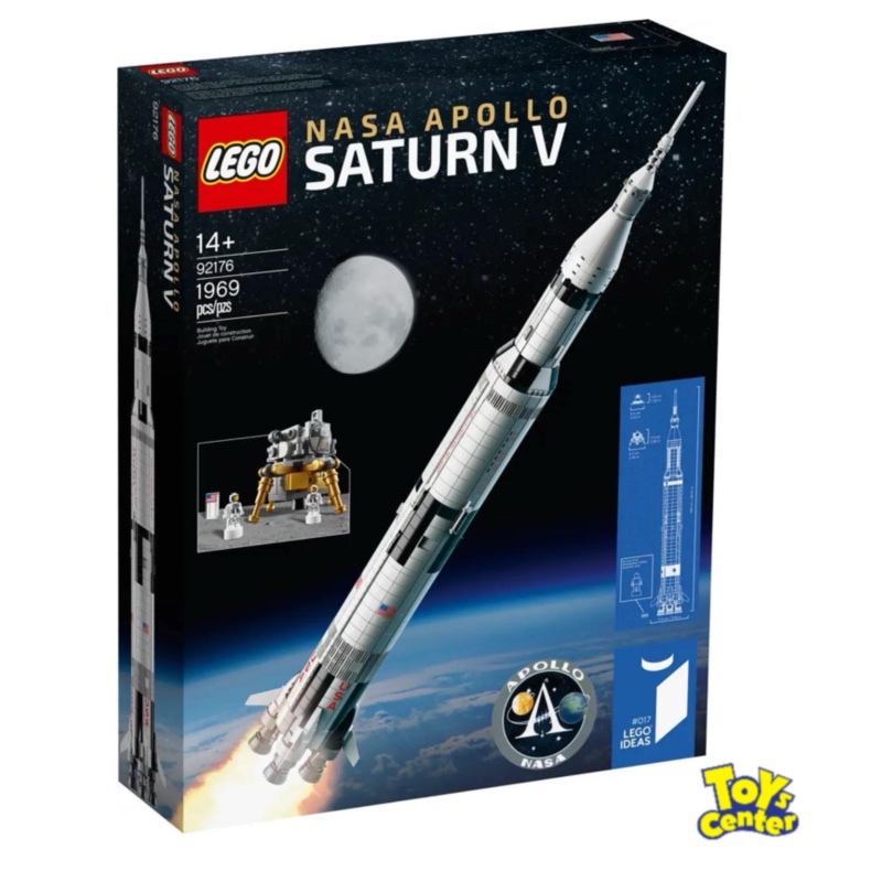 LEGO 92176 NASA Apollo Saturn V-New % Beautiful Box | Shopee Malaysia