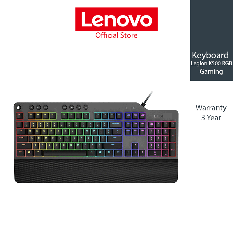 Lenovo (Keyboard) Legion K500 RGB Gaming Keyboard | Shopee Malaysia