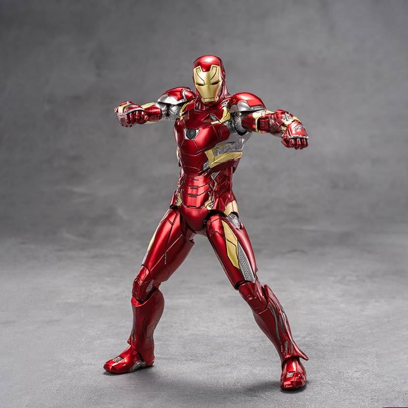 (Genuine License) Iron Man MK46 Scale 1/10 (7 Inch) Model 1906-46 From ...