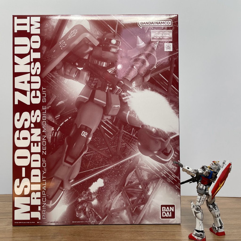 Jual P-bandai Mg 1/100 Ms-06s Zaku-ii J.ridden Custom Di Seller J-shop Indonesia - Gundam Fort