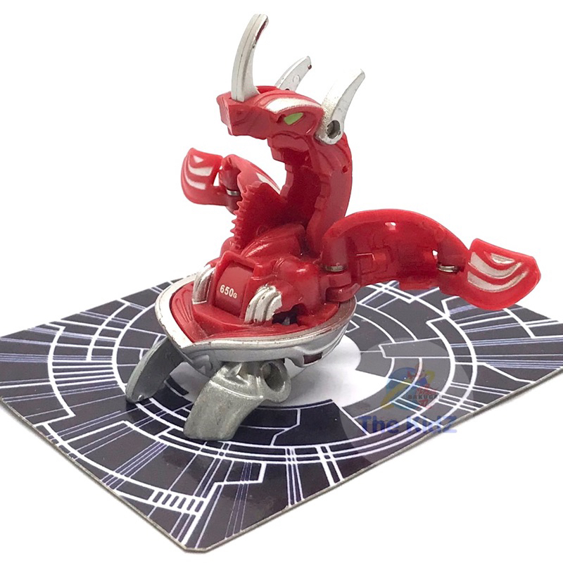Bakugan Titanium Dragonoid Pyrus – Mechtanium Surge – Métal – état Parfait – Rare