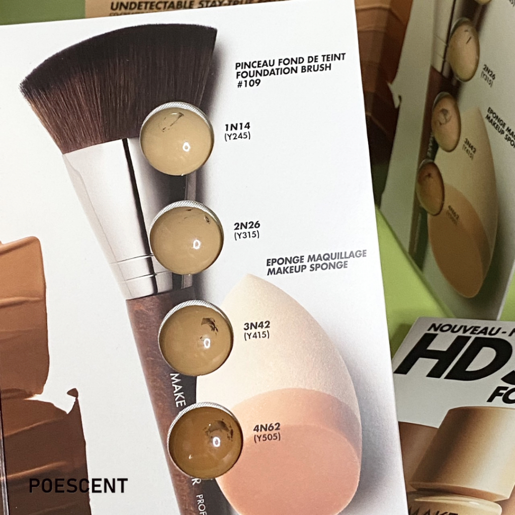 MAKE UP FOR EVER Professional Paris Foundation HD Skin Undetectable